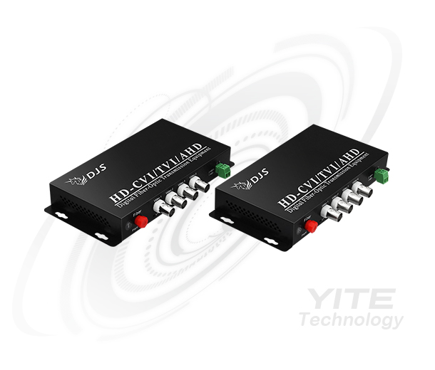 4路1080P CVI/TVI/AHD光電轉換器+RS485