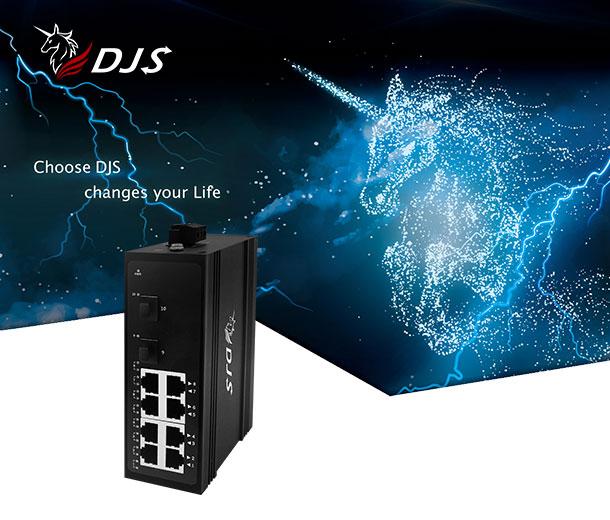 DJS工業級網路光電轉換器