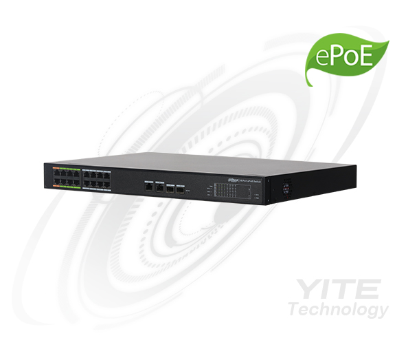 8埠ePoE+8埠PoE網路交換器