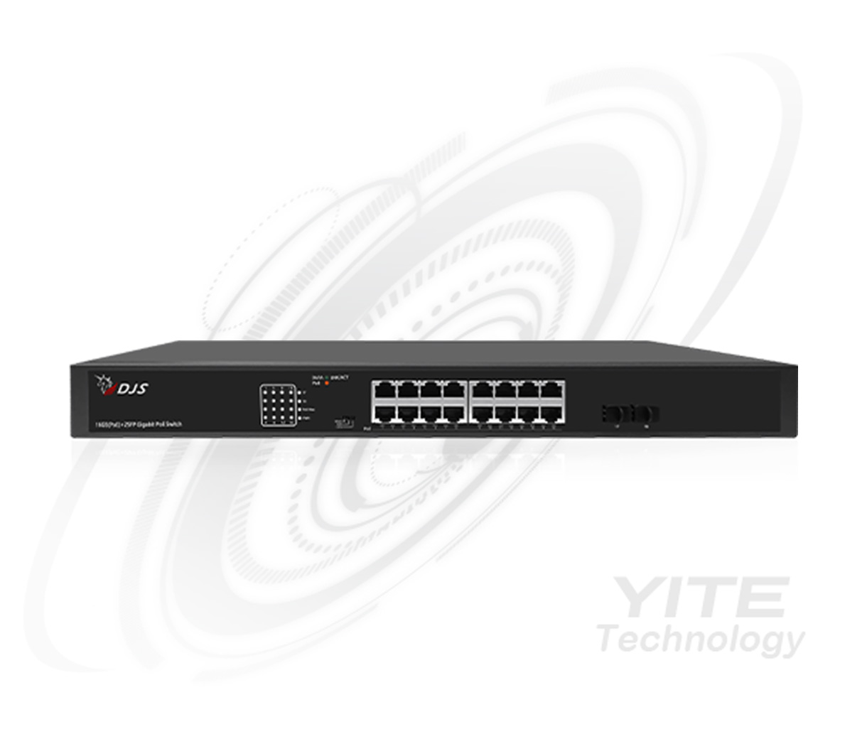 16埠GE PoE 網路交換器