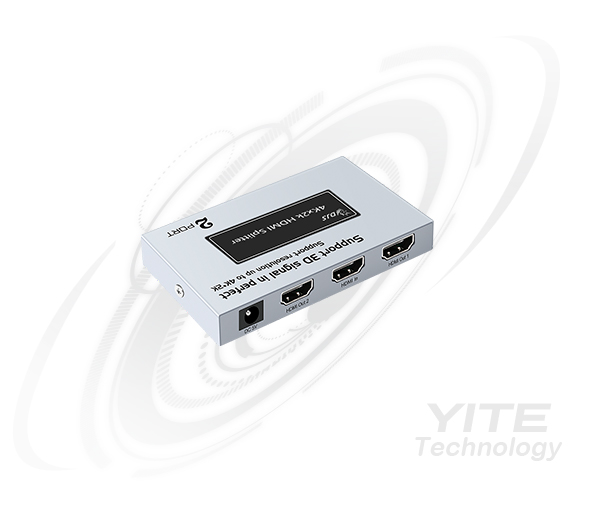 4K HDMI 1進2出分配器
