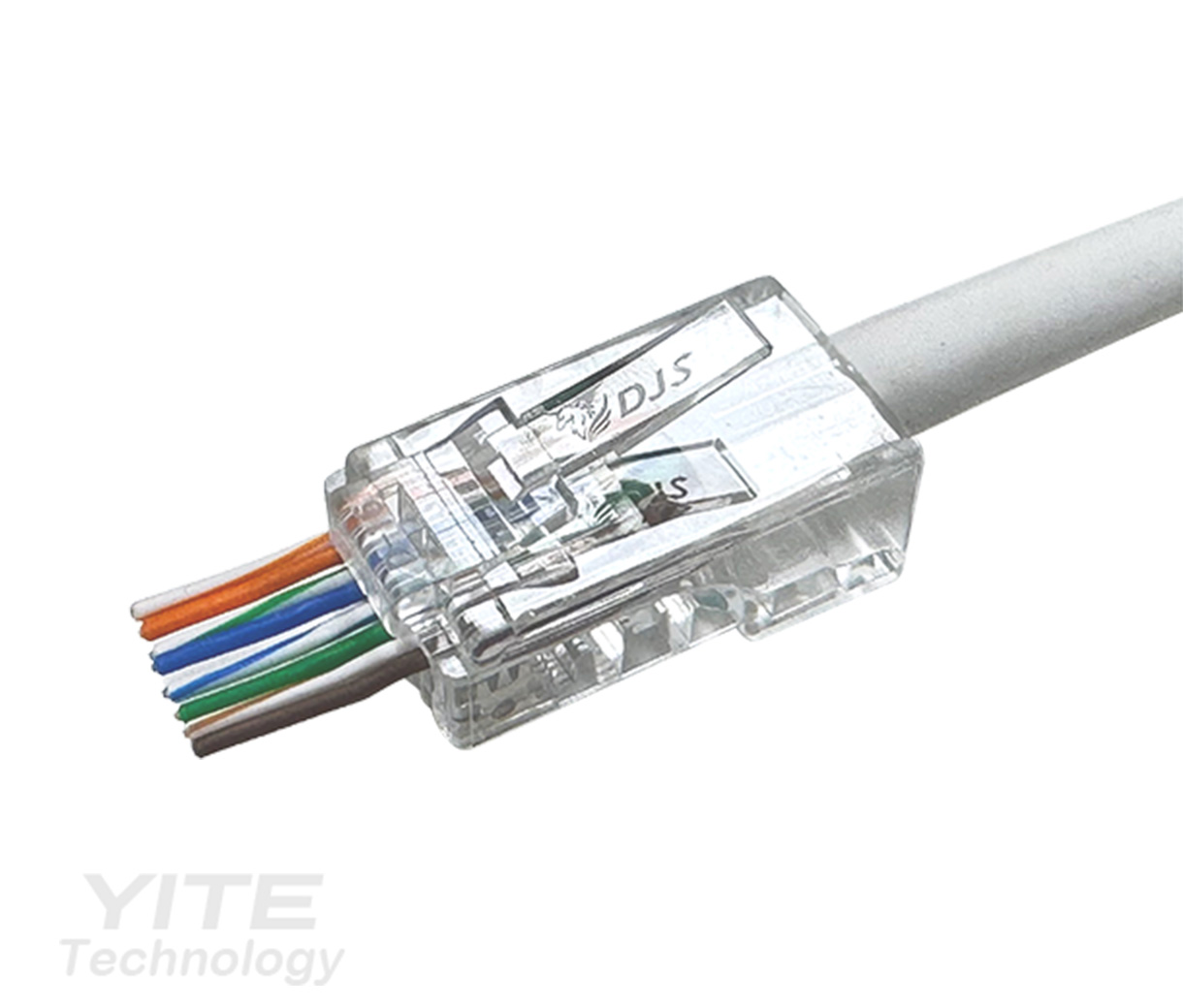 Cat5e穿透式水晶頭