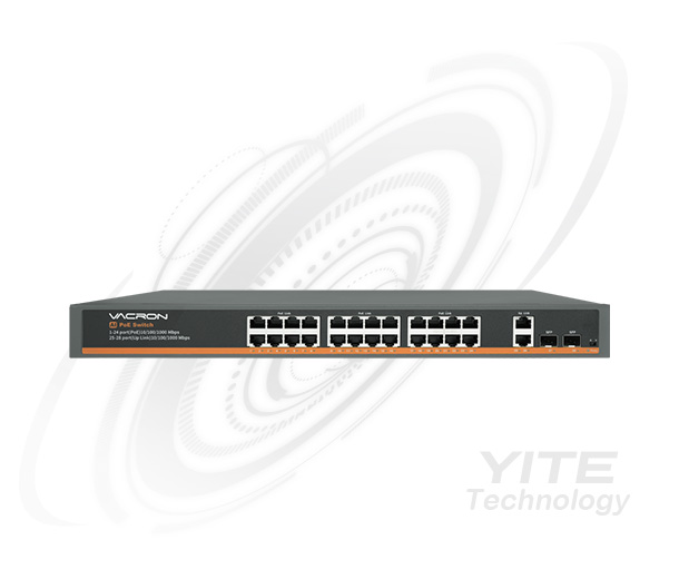 24 PORT POE gigabit 交換器